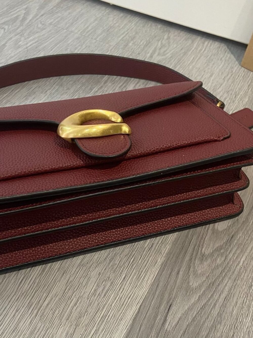 Coach Tabby 26 Shoulder Bag Crossbody Leather Authentic - Picture 4 of 6